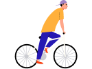 Imagen de protección al ciclista